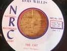 HEAR- KILLER ROCKABILLY RE - ROD WILLIS - THE CAT/WILL TRAVEL - NRC