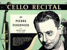 U.S.A. 1952 CLASSICAL LP PIERRE FOURNIER CELLO RECITAL & ERNEST LUSH PIANO