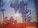 SIGNED Keanu Reeves Dogstar Somewhere Between The Power Lines Pink