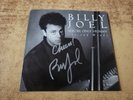 SIGNED PROMO 1980s MINT-EXC Billy Joel  You're Only Human (Second Wind) 05417 45