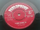 THE BEATLES 1963 UK 45 PLEASE PLEASE ME  RED PARLOPHONE R 4983