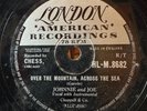 78 Rpm R&B Johnnie & Joe 'Over The Mountain, Across The Sea' London