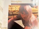 TAYLOR SWIFT Midnights: Mahogany Edition Vinyl W/ Hand Signed Photo