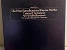 The Nine Symphonies of Gustav Mahler 15 LP BOX SET Leonard Bernstein N.Y. Phil