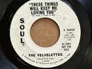 Rare Northern Soul 45 Promo The Velvelettes These Things Will Keep Me Loving You