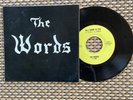 THE WORDS All I Want Is You 7” 45 (PRI) 1981 NY Punk New Wave Power Pop Powerpop