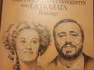 Verdi La Traviata Sutherland Pavarotti Bonynge 3 LPs Set