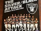 LA Raiders ‎– The Silver / Black Attack 1986 Vinyl LP RARE NFL Rhino ULTRASONIC