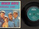 1966 Vintage BEACH BOYS Australian EP Record 20794 BARBARA ANN & Picture Sleeve