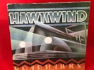HAWKWIND Roadhawks 1976 UK vinyl LP + POSTER Silver Machine  Urban Guerilla best