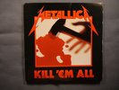 METALLICA  - kill 'em all       ELEKTRA  VINYL LP     (2 BONUS TRACKS)