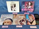 MADONNA - (5) 45'S WITH PICTURE SLEEVES & JUKEBOX STRIPS - SIRE / GEFFEN
