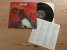 MEAT LOAF-BAT OUT OF HELL-UK PRESS-LYRIC INNER-EX EX+ VINYL LP ALBUM 1977