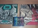 Napalm Death  Scum 1987 + Harmony Corruption 1991 LP Vinyl 1st Earache Grindcore