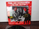 Punk And Disorderly III - The Final Solution LP 1983 Anagram – GRAM 005 - NM