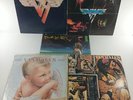 Van Halen David Lee Roth 5 Vintage Vinyl Records  Bundle - All Play Tested