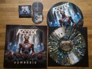 Accept - Humanoid   Limited Splatter Vinyl LP 666 Worldwide Slipmat Patch NEU