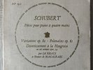 LES DISCOPHILES FRANCAIS DF 195 / KRAUS & MAGALHAES - SCHUBERT PIANO 4 MAINS