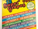 RARE LATIN LP - 12 Super Grupos Vol. 2 Los Yonic's Los Bukis Bondadosos VG+
