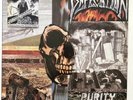 Defecation Purity Dilution LP Nuclear Blast 1989 Grindcore Orange Vinyl EX/EX