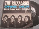 Single – The Blizzards – Ohne dich / Ich sag‘ ihr Adieu – Fontana – mint