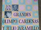 JULIO JARAMILLO - LOS DOS GRANDES OLIMPO CARDENAS / Mexican LP vals LATIN BOLERO