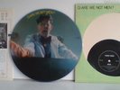 devo 'q:are we not men? a:we are devo ' picture disc vinyl lp. flexi disc & lett