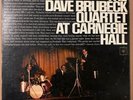 DAVE BRUBECK QUARTET AT CARNEGIE HALL - 1963 MONO VINYL LP RECORD 2 EYE (TB-475)