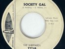 THE SHEPPARDS Society Gal Apex Doo Wop R&B Promo 45 HEAR