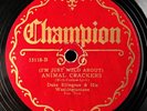DUKE ELLINGTON’S WASHINGTONIANS/ FESS WILLIAMS 1926 CHAMPION 78, VERY RARE