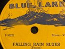 BLUES 78 RPM LITTLE WILLY FOSTER BLUE LAKE 113