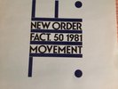 NEW ORDER FACT.50 1981 MOVEMENT lp 12