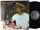 Sam Collins - Alimony Blues LP - CVS VG+ Autograph