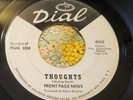 Freaky Garage Euzz Psych Promo 45 Front Page News Thoughts VG+ HEAR
