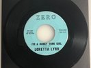 Loretta Lynn / I'm A Honky Tonk Girl / Her 1st release / 1960 Rare ZERO 45 / NM+