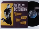 SOCIAL DISTORTION Somewhere Between Heaven And Hell EPIC LP VG++ u