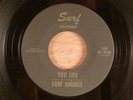 Surf Knights  You Lied/Broken Hearts  RARE  Texas Garage  1966 Surf Records