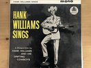 Hank Williams Sings - 10” Mono LP - 33rpm - MGMD105 - VG+