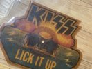 KISS LICK IT UP TANK SHAPED PICTURE DISC