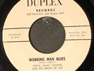 JIMMY LIGGINS: working man blues / good loving baby DUPLEX 7