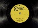 78 RPM  -- George Jones, Starday 202 