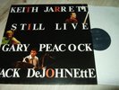 JARRETT/PEACOCK/DeJOHNETTE : STILL LIVE 2LP 1988 ECM GERMANY