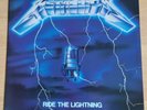 LP Metallica von 1984 Ride The Lightning.