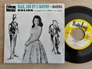 TRES RARE 45T SP DALIDA - MARINA - ELLE, LUI ET L'AUTRE - JUKE BOX 60185 - 1960