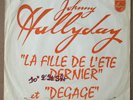 JOHNNY HALLYDAY -  FRENCH SP 45T PHILIPS 6837 263 
