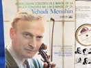 HMV ASD 334 *WHITE/GOLD* KURTZ /MENUHIN* MENDELSSOHN & BRUCH VIOLIN CTOS* NM
