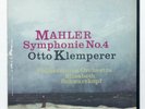 SAXF 259 ⸺ OTTO KLEMPERER ⸺ MAHLER symphony no.4 ⸺ COLUMBIA LP EX++