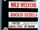 THE ROCKIN' REBELS WILD WEEKEND ULTRA-RARE ORIGINAL '63 SWAN MONO LP BEAUTIFUL