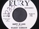 WILBERT HARRISON: happy in love / calypso dance FURY 7