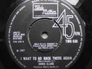 CHRIS CLARK I WANT TO GO BACK THERE AGAIN UK TAMLA MOTOWN RECORDS SOUL SINGLE
